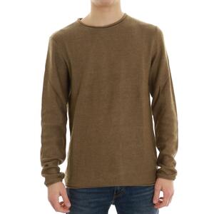 MAGLIA JARAH SOLID MARRONE